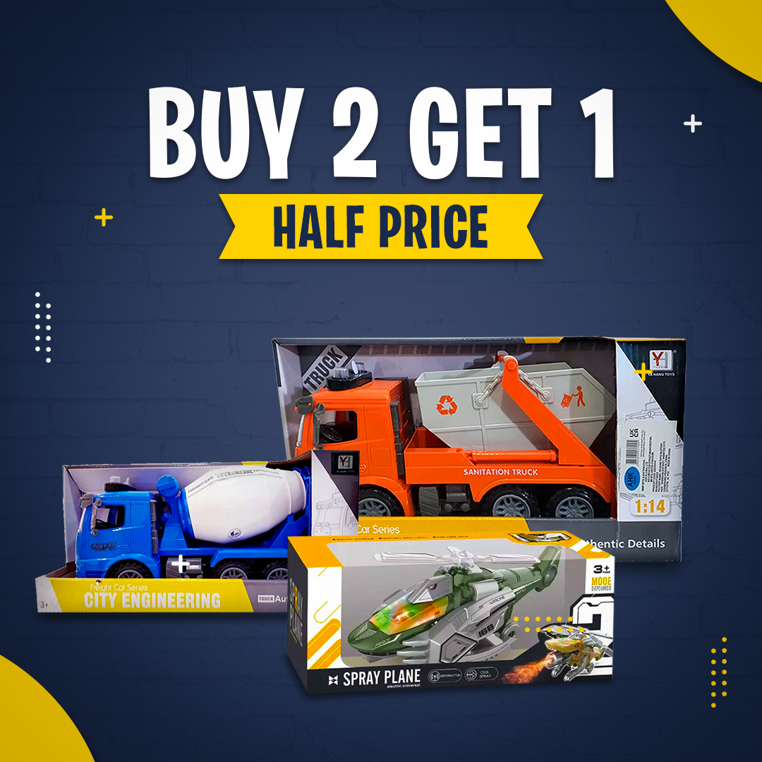 Buy 2 Get 1 Half Price (Deal 4)
