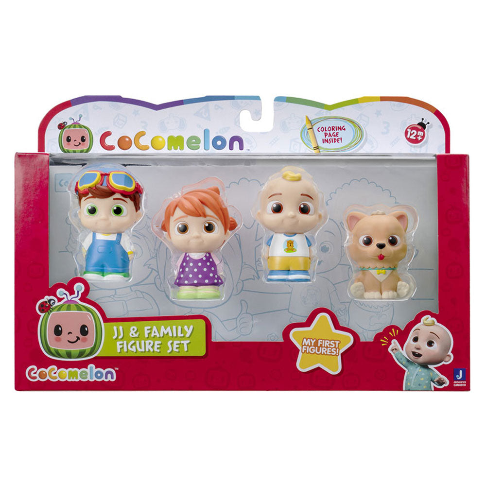 Cocomelon Toddler Figure 4 Pack