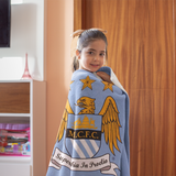 MCFC Manchester City Football Club Fleece Blanket