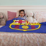 FC Barcelona Fleece Blanket