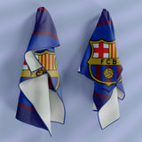 Fc Barcelona Football Beach Towel