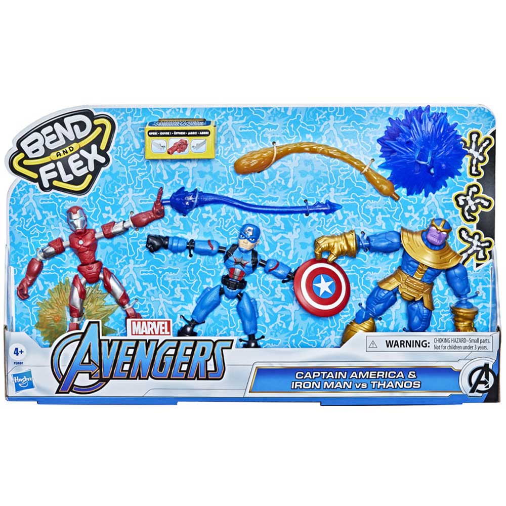 Avengers Bend And Flex Cap And Im Vs Thanos