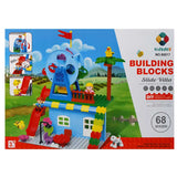 Building Blocks Slide Villa Toy