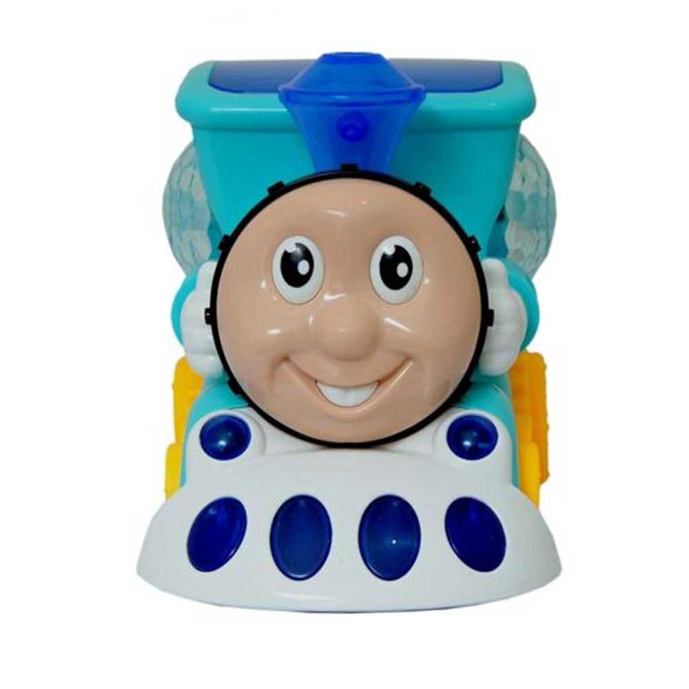 Bump And Go Train Toy Battery Operated with Rotating Light Ball