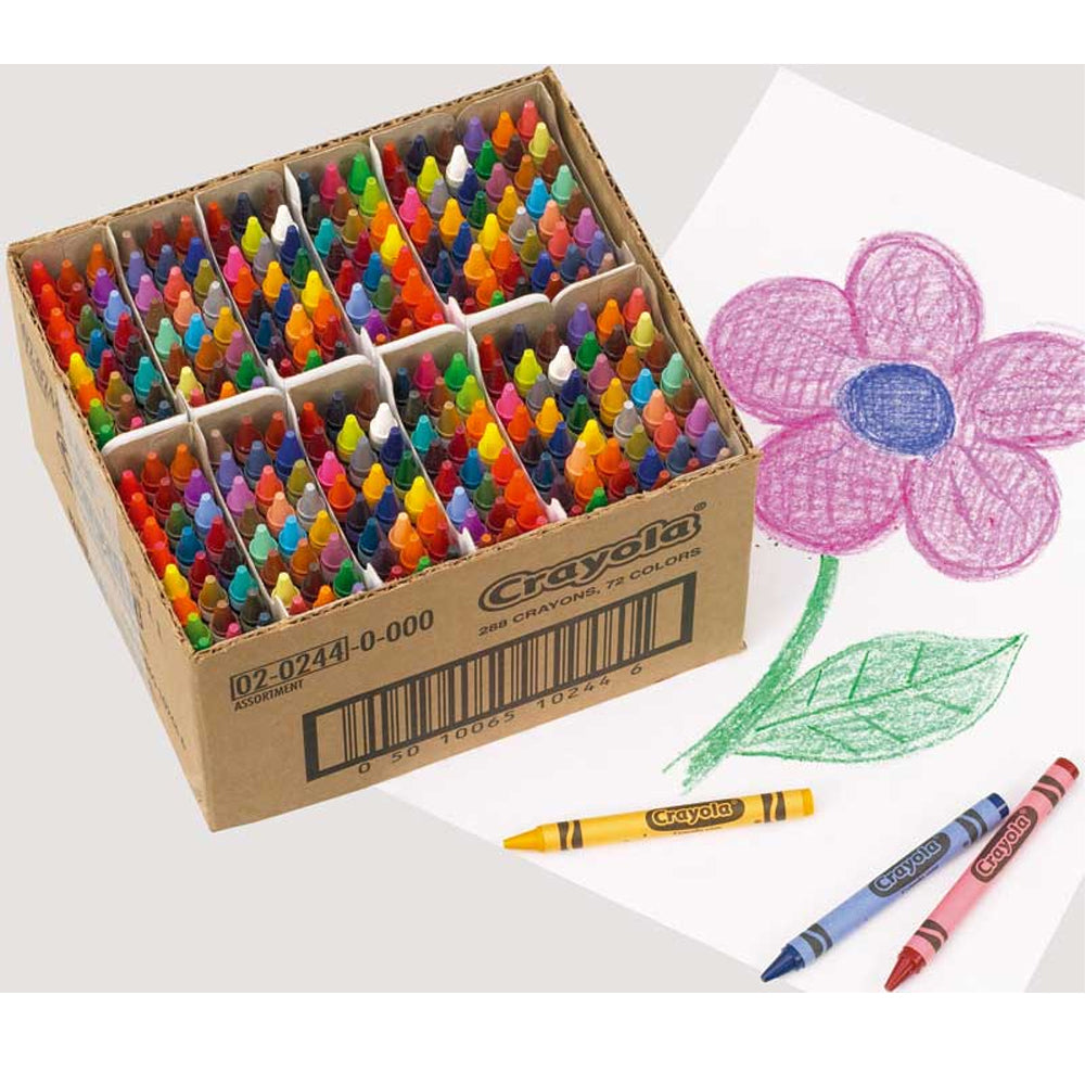 Crayola 288 Assorted Crayons Classpack