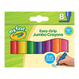 Crayola 8 Easy-Grip Jumbo Crayons