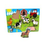 Chunky Wooden Farm Puzzle