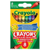 Crayola 8 Asst Crayons