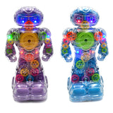 Electric Gear Robot With Light & Sound Toy