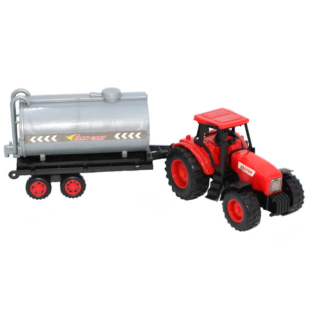 Farm Car Tractor With Tanker Toy