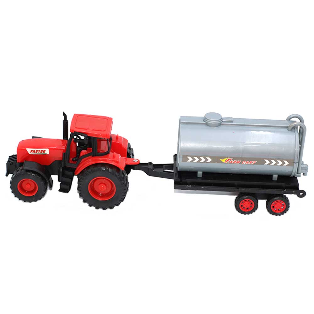 Farm Car Tractor With Tanker Toy
