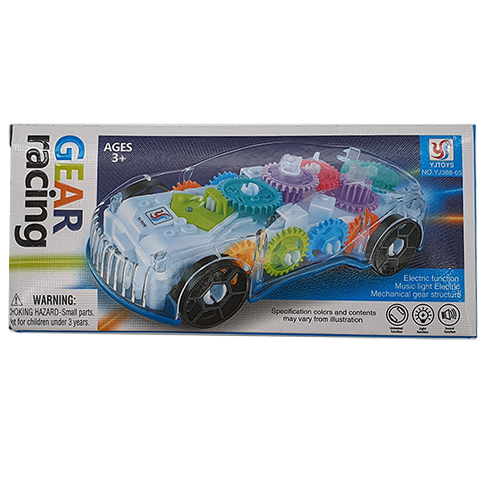 Gear Racing Kids Flashing Car Toy