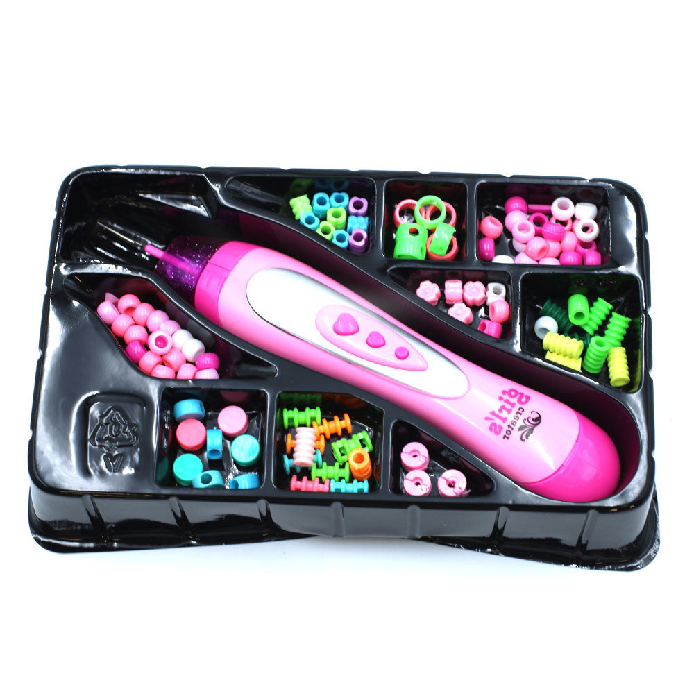 The #barbiehairbeader may be my new favorite#funhairtool!#beader#hairb, hair beads