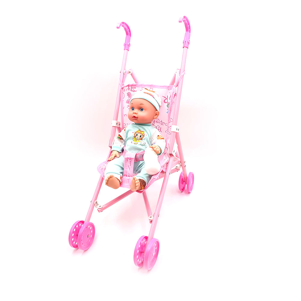 Doll and cheap stroller set