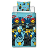 Lego City Single Duvet Cover Design Set With Pillowcase 100 % Polyester Microfiber