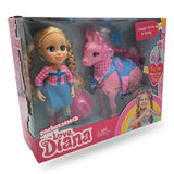 Love Diana - Cowgirl Diana & Honey Toy