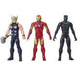 Marvel Avengers (Black Panther-Iron Man-Thor) Titan Hero Series