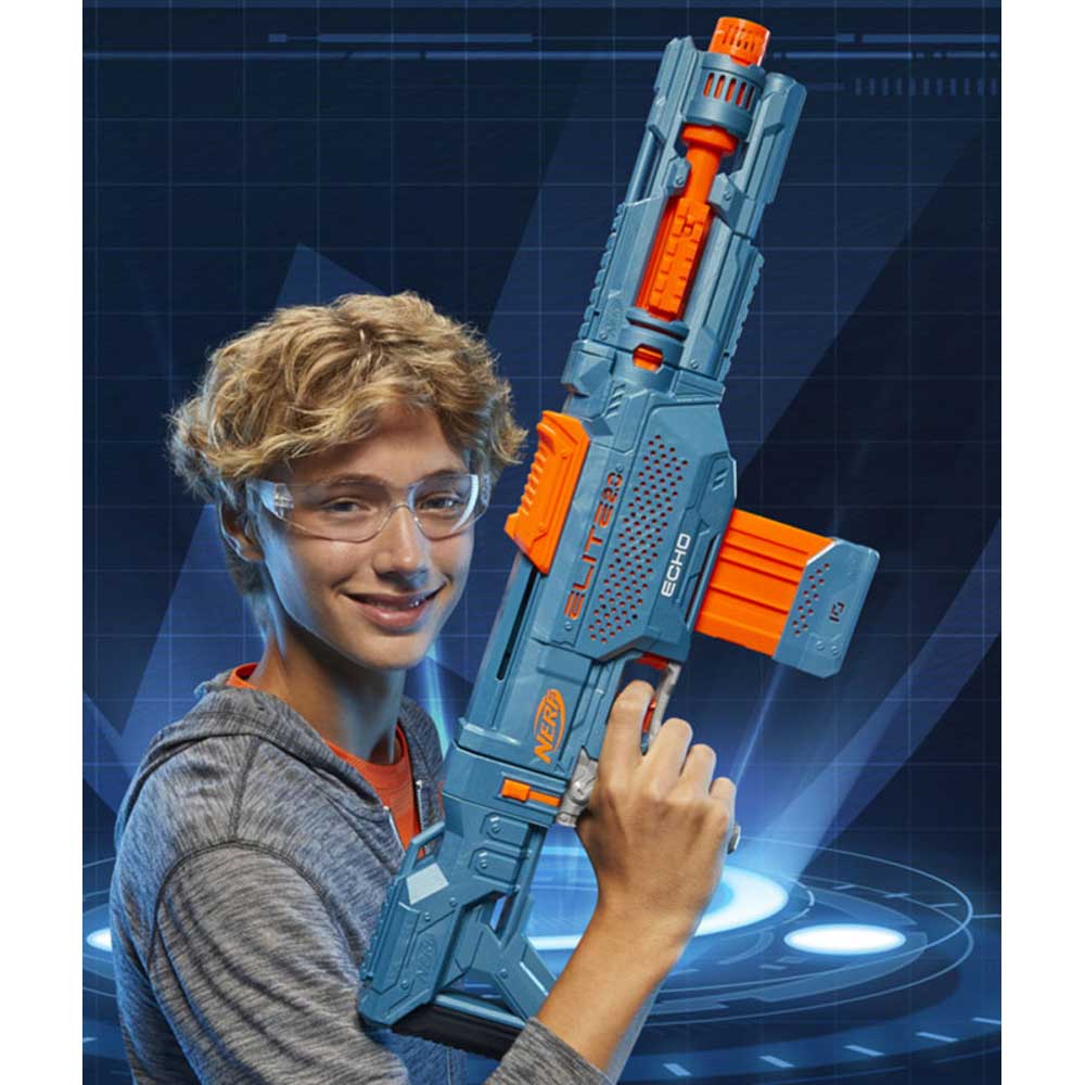 Nerf Elite 2.0 Echo CS-10, Comes with 24 Official Nerf Darts, Ages 8+ 