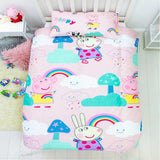 Peppa Pig Soft Single Duvet Cover With Matching Pillowcase Set- Kids Bedding