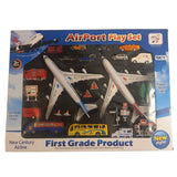 Play Airport Playset with Toy Airplanes Vehicles and Accessories