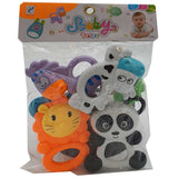 Animal Characters Baby Rattle Set Toy