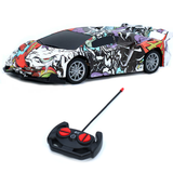 Remote Control Graffiti Model Sports Car