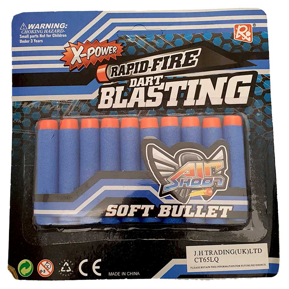 Rapid Fire Dart Blasting Soft Bullets