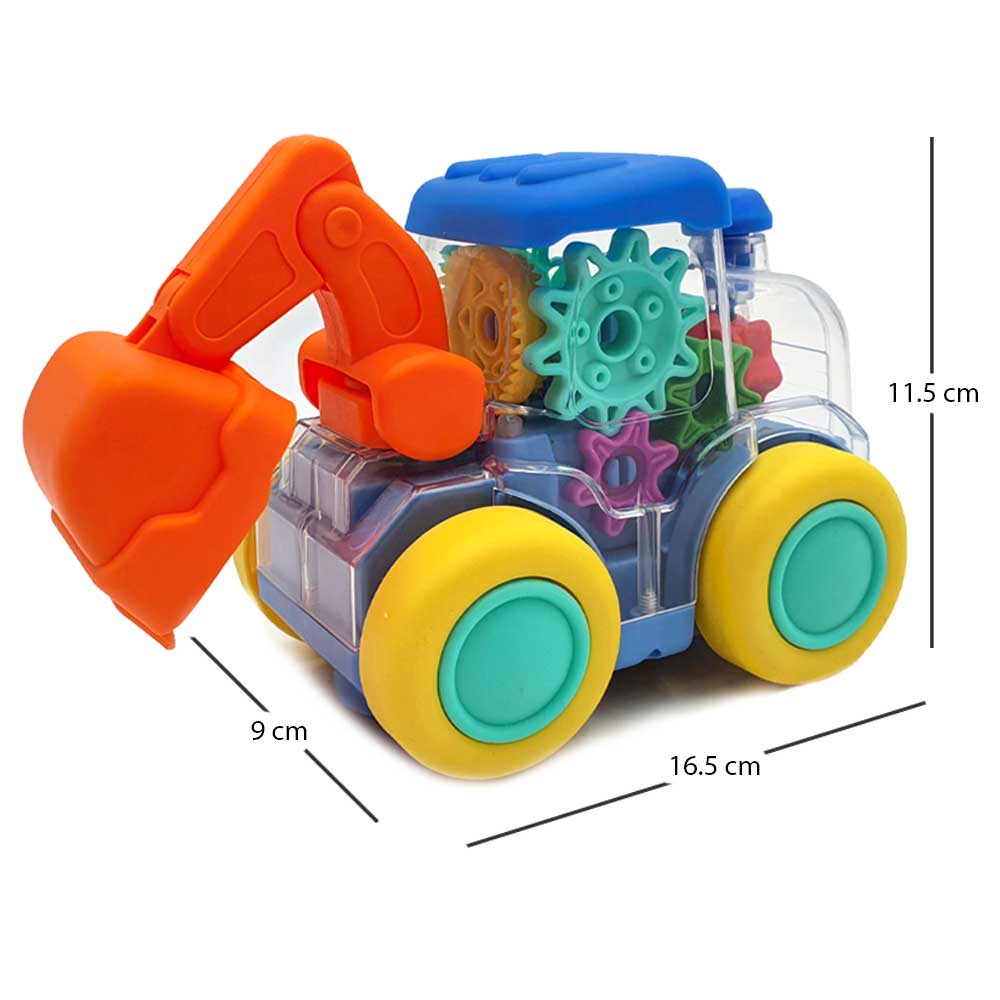 Transparent Gear Car Crane Toy – IBuyGreat