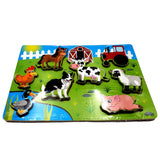 Chunky Wooden Farm Puzzle