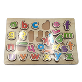 Wooden Alphabet Chunky Puzzle
