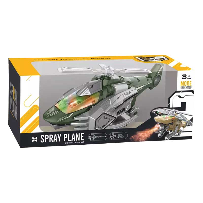 Fighter Spray Flying Electric Plane Toy For Kids