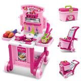 Little Chef Kitchen Playset For Kids Toy 3-in-1