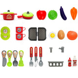 Little Chef Kitchen Playset For Kids Toy 3-in-1