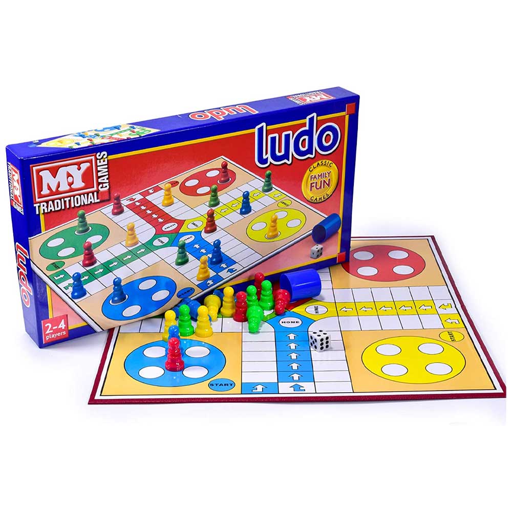 Ludo Board Game for Kids & Adults By My Traditional Games