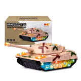 Vanguard T90 Electric Flash Military Tank Toy For Kids